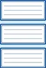Buchetiketten 76x35mm HS blauer Rand VE=6 Blatt Produktbild-Vorschau 12