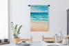 MuchoWow® Wandteppich Wandbehang Strand - Golf - Meer 60x90 Produktbild-Vorschau 3