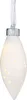 A white porcelain Christmas ornament with embedded LED lights. Produktbild-Vorschau