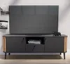 Pure TV Tisch 2 Türen, 1 Schublade, 1 Ablage grau,Eiche Produktbild-Vorschau 10
