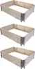 BigDean 3X Palettenrahmen für Hochbeet 80 x 60 x 20 cm = Produktbild-Vorschau 1