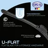 alca® Scheibenwischer mit Heckwischer ideal für AUDI 100 Produktbild-Vorschau 2