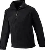 James & Nicholson Half-Zip Fleece Gr. L, schwarz Produktbild-Vorschau 2