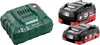 Metabo Akku Basis-Set 18 V LiHD 1 x 4.0 Ah + 1 x 5.5 Ah mit Produktbild-Vorschau 1