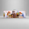 Bilder auf glas - Farbe Architektur Eiffle Turm - 90x30cm - Produktbild-Vorschau 3