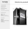 Coffre-fort électronique en acier 50 x 35 x 34,5 cm - noir Voir les images du produit 6