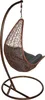 Hängesessel Polyrattan Hängekorb mit Gestell Hängestuhl Produktbild-Vorschau 9