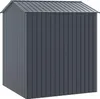 vidaXL Ptačí klec antracitová 215 x 210 x 247 cm Náhled obrázku produktu 1