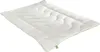 A white duvet is laid out flat on a white background. Produktbild-Vorschau