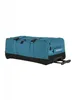 A teal and black rolling duffel bag is shown against a white background. Voir les images du produit
