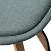 home24 Barstuhl - 2er-Set - Webstoff / Massivholz Gummibaum Produktbild-Vorschau 7