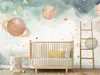 Muralo netkaná fototapeta do detskej izby PLANETS hviezdy Náhľad obrázku produktu 5