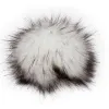 Pro Lana Kunstfell Pompon mit Druckknopf 20cm 401 beige Produktbild-Vorschau 3