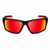 Sport Sonnenbrille Schwarz Matt Schmal Polarisiert Orange Produktbild-Vorschau 4