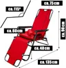 178x60 Garten Liegestuhl Klappbar - Outdoor Relaxliege Produktbild-Vorschau 6