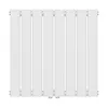 Radiateur plat 'Nore' blanc 60x60cm monocouche 459W Voir les images du produit 3