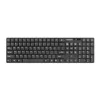A black keyboard is shown from a top-down perspective against a white background. Náhled obrázku produktu