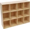 Cube shelf - Regál na knihy/displej - 12 přihrádek - 3 Náhled obrázku produktu 1