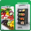 Novaliv 3 Stück Korbregal Schwarz Steckregal Stapelbar & Produktbild-Vorschau 7