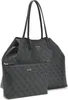 Guess Eco Victtoria - Shopper 2in1 L 40 cm (coal logo) Produktbild-Vorschau 10