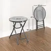 Outsunny runder Bistro-Gartentisch, Ø 60 x 50 cm (H), Produktbild-Vorschau 5