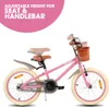 HILAND Ins Star 18 Zoll Kinderfahrrad für Mädchen Jungen 5 Produktbild-Vorschau 4