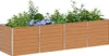 vidaXL Lit surélevé brun clair 320 x 80 x 77 cm Acier Voir les images du produit 3