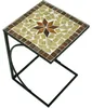 Stolik boczny Garden Pleasure AMARILLO 35x35cm metalowy z Podgląd zdjęcia produktu 8