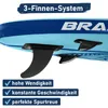 BRAST SUP Board Shark | Aufblasbares Stand up Paddle Set | Produktbild-Vorschau 9