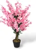 Kunstpflanze Blütenbaum 90 cm Wintersweet Pink Künstliche Produktbild-Vorschau 2
