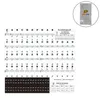 Piano Stickers - Keyboard Stickers - Eenvoudig Muzieknoten Productafbeelding-voorbeeld 6