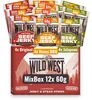 Wild West Beef Jerky Mix Box 12x 60 g – 3 Sorten Original, Produktbild-Vorschau 1