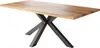 Esstisch 220x100 cm Baumkante Holz Wildeiche-Optik Produktbild-Vorschau 2