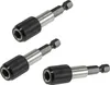 ChiliTec 3er Set Schnellwechsel Magnet Bithalter 60mm Produktbild-Vorschau 1