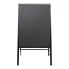 Tablica informacyjna LED, czarna, 60 x 80 cm  Stojący Podgląd zdjęcia produktu 5