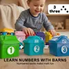 36-teiliges Montessori Zahlen-Zug Set mit Bauernhoftieren – Produktbild-Vorschau 5