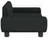 vidaXL Pelíšek pro psy černý 70x45x33 cm Velvet Náhled obrázku produktu 4