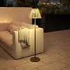 Solar Stehlampe Rattan Solarlampen mit Lichtsensor 25 Produktbild-Vorschau 8