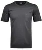 Ragman T-Shirt mit Brusttasche in grau