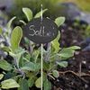 Relaxdays Schiefer Pflanzenschilder, 12er Set, zum Produktbild-Vorschau 2