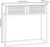 vidaXL Konsolentisch Weiß 80x30x75 cm Holzwerkstoff und Produktbild-Vorschau 7