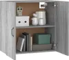 vidaXL Nástěnná skříňka Grey Sonoma 60x31x60 cm Dřevěný Náhled obrázku produktu 7