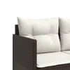 The Living Store 5-tlg. Garten-Sofagarnitur mit Kissen Produktbild-Vorschau 7