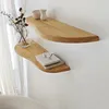 Skye Decor, Wavy 2 - Oak, półki ścienne, dąb, drewno, 100 x Podgląd zdjęcia produktu 5