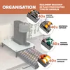 eluno porte-capsules pour 40x Nespresso Vertuo, boîte à Voir les images du produit 6