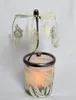 Glas-Karussell-Windlicht - Pusteblume Silber H/D ca. Produktbild-Vorschau 2