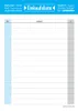 PRICARO boodschappenlijst "Typo", magnetisch, blauw, A6, 50 Productafbeelding-voorbeeld 4