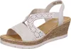 Rieker 61916-31 Schuhe Damen Keil Sandalen Sandaletten , Produktbild-Vorschau 12
