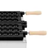 1500W Non Stick Waffle Maker Egg Waffle Iron Waffles Bubble Náhled obrázku produktu 6