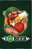 vianmo Holzschild 18x12 cm Alkohol i love Beer Bier Produktbild-Vorschau 1